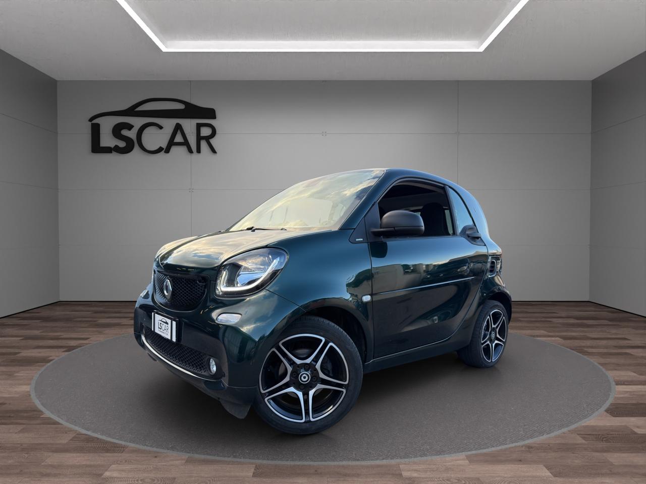 Smart fortwo coupe Fortwo 0.9 t British Green 90cv - Unipro - Promo FInanziamento - Tetto panoramico