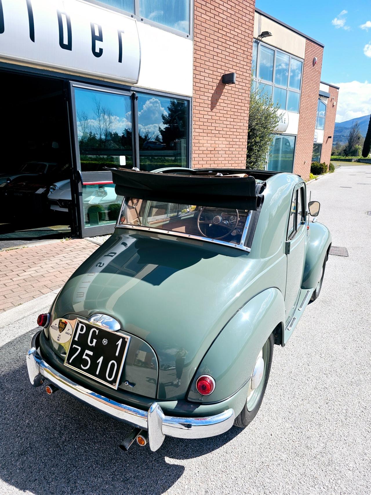 Fiat Topolino Fiat topolino 500 c Targa Asi