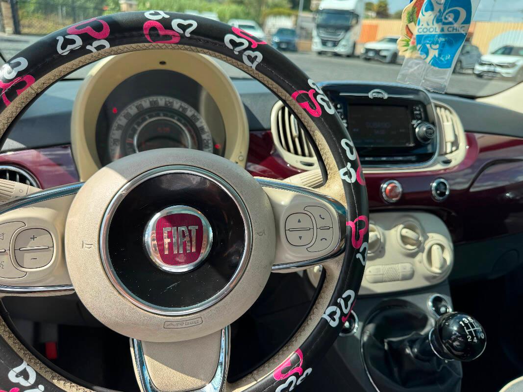 Fiat 500 1.2 Lounge 69cv OK NEOP. UNIPRO