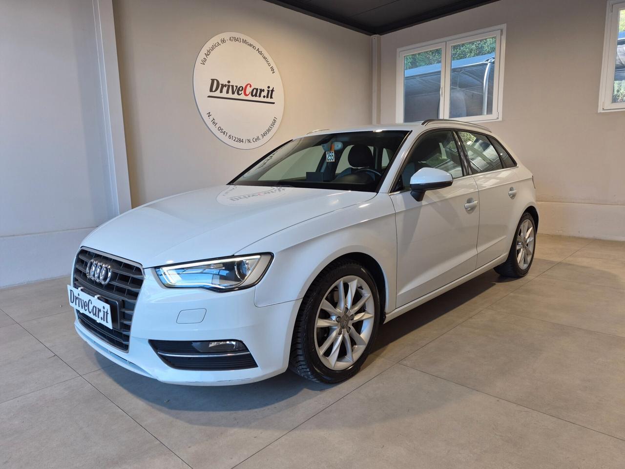 Audi A3 2.0 TDI AMBITION UNIPROPRIETARIO XENO PLUS NAVI AUDI DRIVE SELECT BLUETOOTH C.17 LAVAFARI CRUISE CONTROL