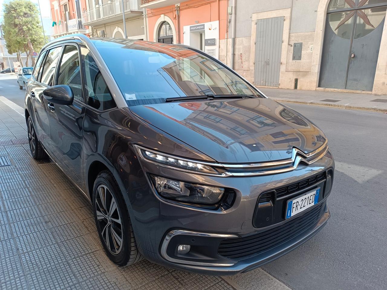 Citroen Grand C4 Picasso BlueHDi 120 CV SHINE AUTOMATICA NAVI CAMERA 7 POSTI