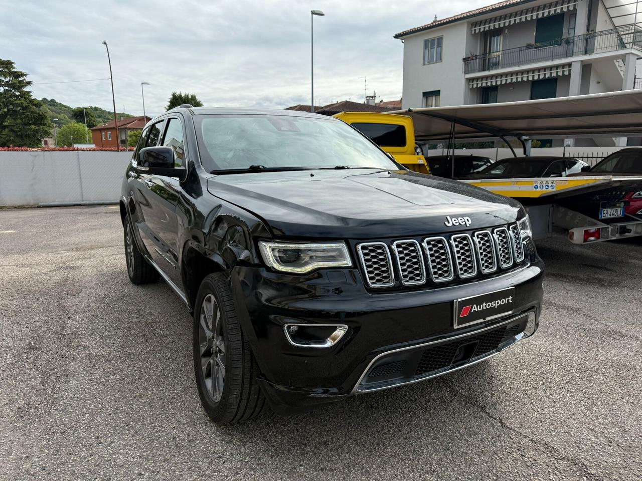Jeep Grand Cherokee 3.0 V6 250 CV Multijet II Overland ! INCIDENTATO !