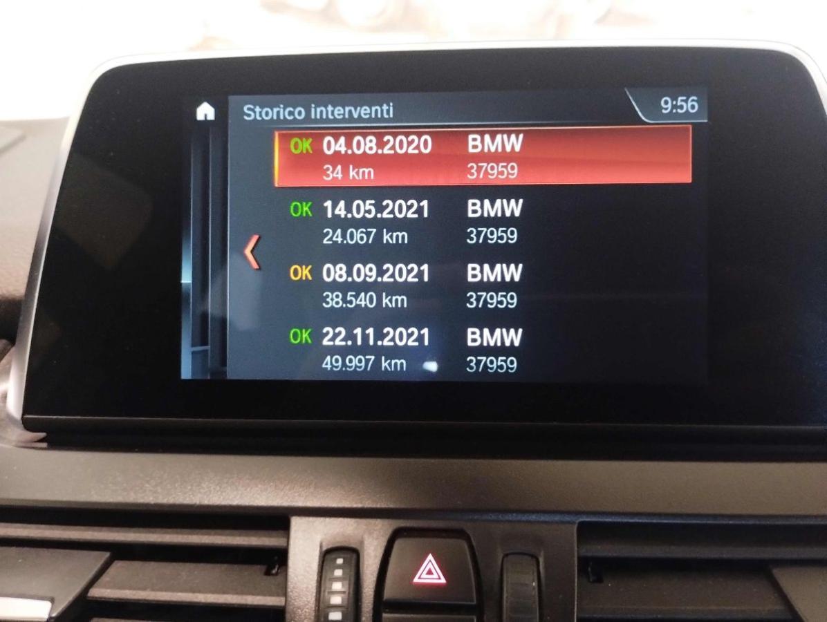 BMW 216d Active Tour Luxury - X NEOPATENTATI - AUTOM- BI-LED - PELLE- GAR.24 MESI