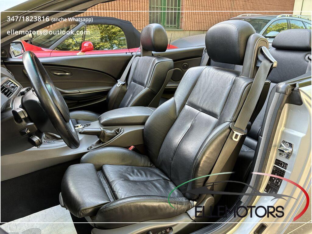 BMW Serie 6 E64 Cabrio 645 Ci Cabrio 4.4 V8 333 CV Automatica – Pelle – Navi