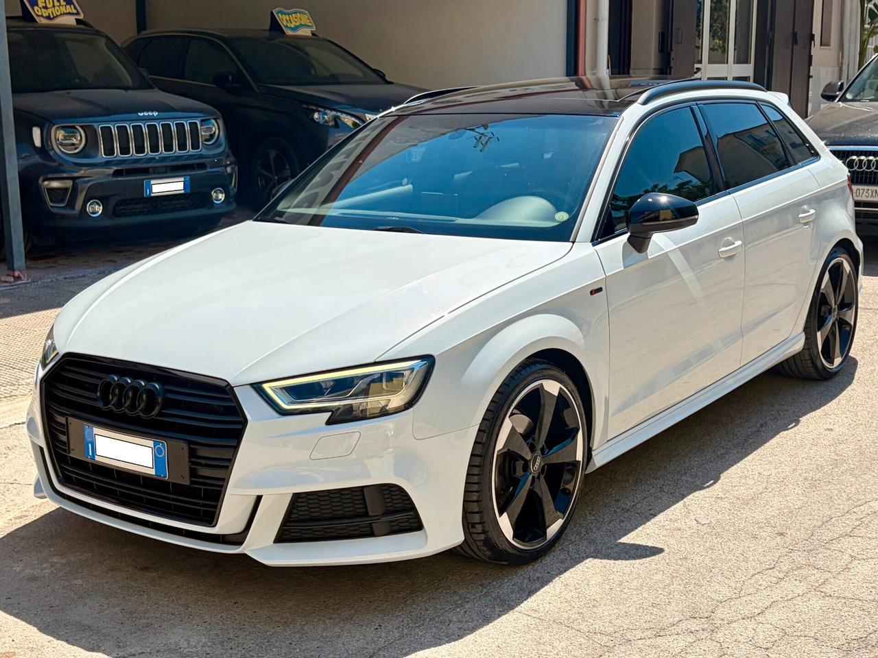 Audi a3 spb 2.0tdi 150cv-"TETTO-S-LINE-GANCIO TRAINO"-'17