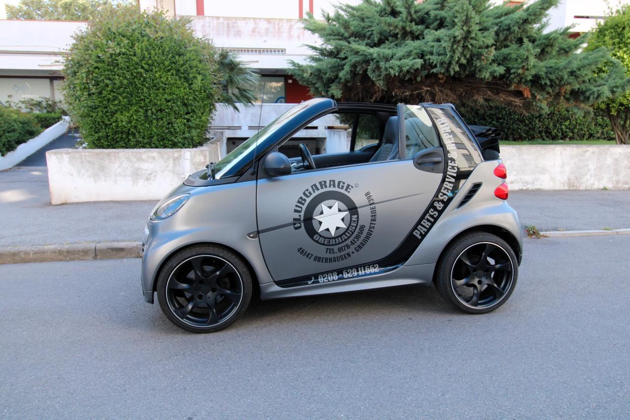 smart forTwo 451 BRABUS 1.0 I TURBO 62 kW cabrio TAILOR MADE