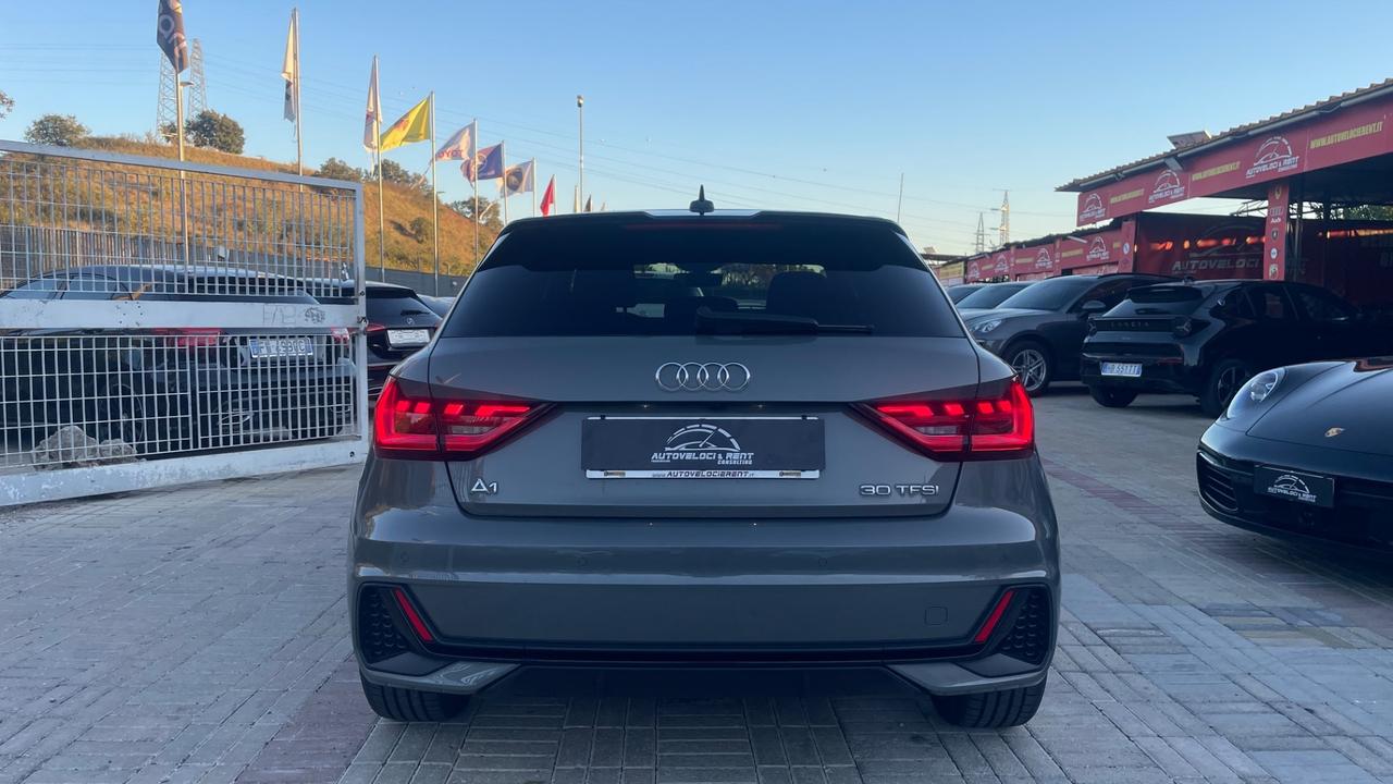 Audi A1 SPORTBACK| S-LINE| 116CV |LUCI AMBIENTE |RETROCAMERA |CERCHI 18'' | PELLE| PRONTA CONSEGNA|