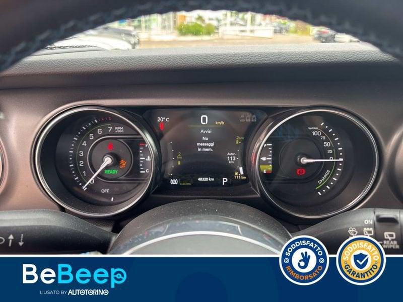 Jeep Wrangler UNLIMITED 2.0 ATX PHEV RUBICON 4XE AUTO