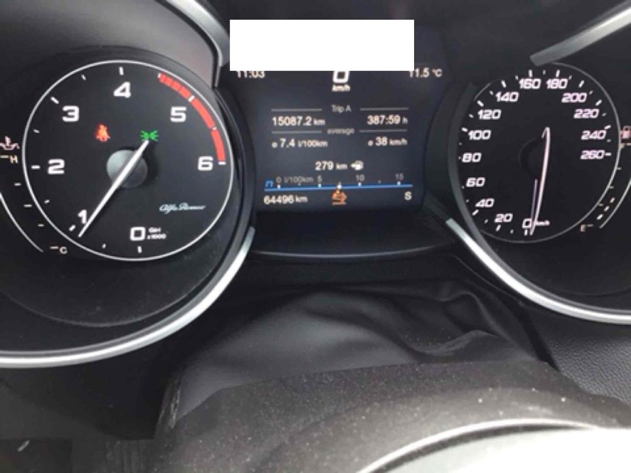 ALFA ROMEO STELVIO 2.2 TURBODIESEL 190CV AT8 Q4 SPRINT ( BIXENO - PADDLE AL VOLANTE - ACTIVE CRUISE - NAVI - MIRROR - PDC - TELECAMERA POST. - CERCHI 18 )
