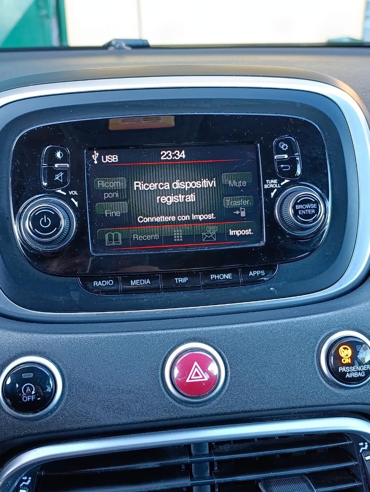 Fiat 500X 1.6 MultiJet 120 CV Cross 2018