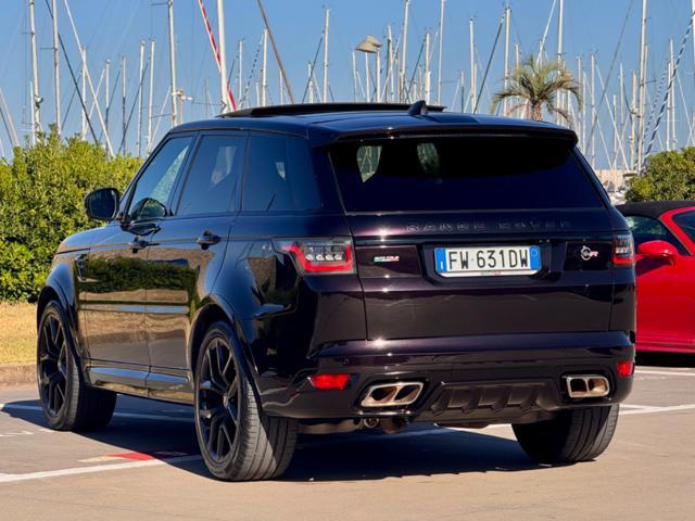 LAND ROVER Range Rover Sport 5.0 V8 SUPERCHARGED 575 CV SVR+TETTO+22+CARBON