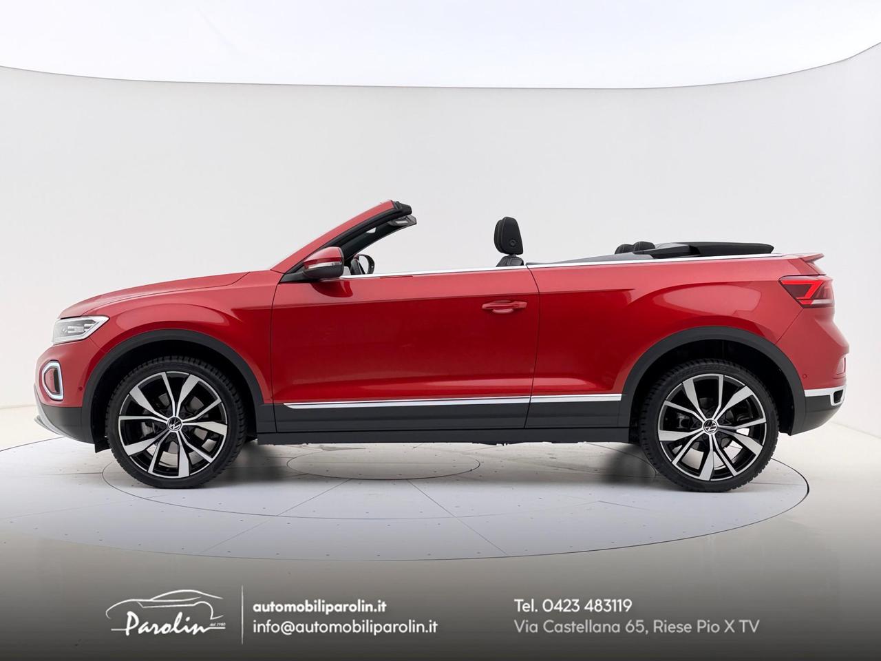 Volkswagen T-Roc Cabriolet 1.5 tsi Style dsg LED-Telecamera-CarPlay-19''