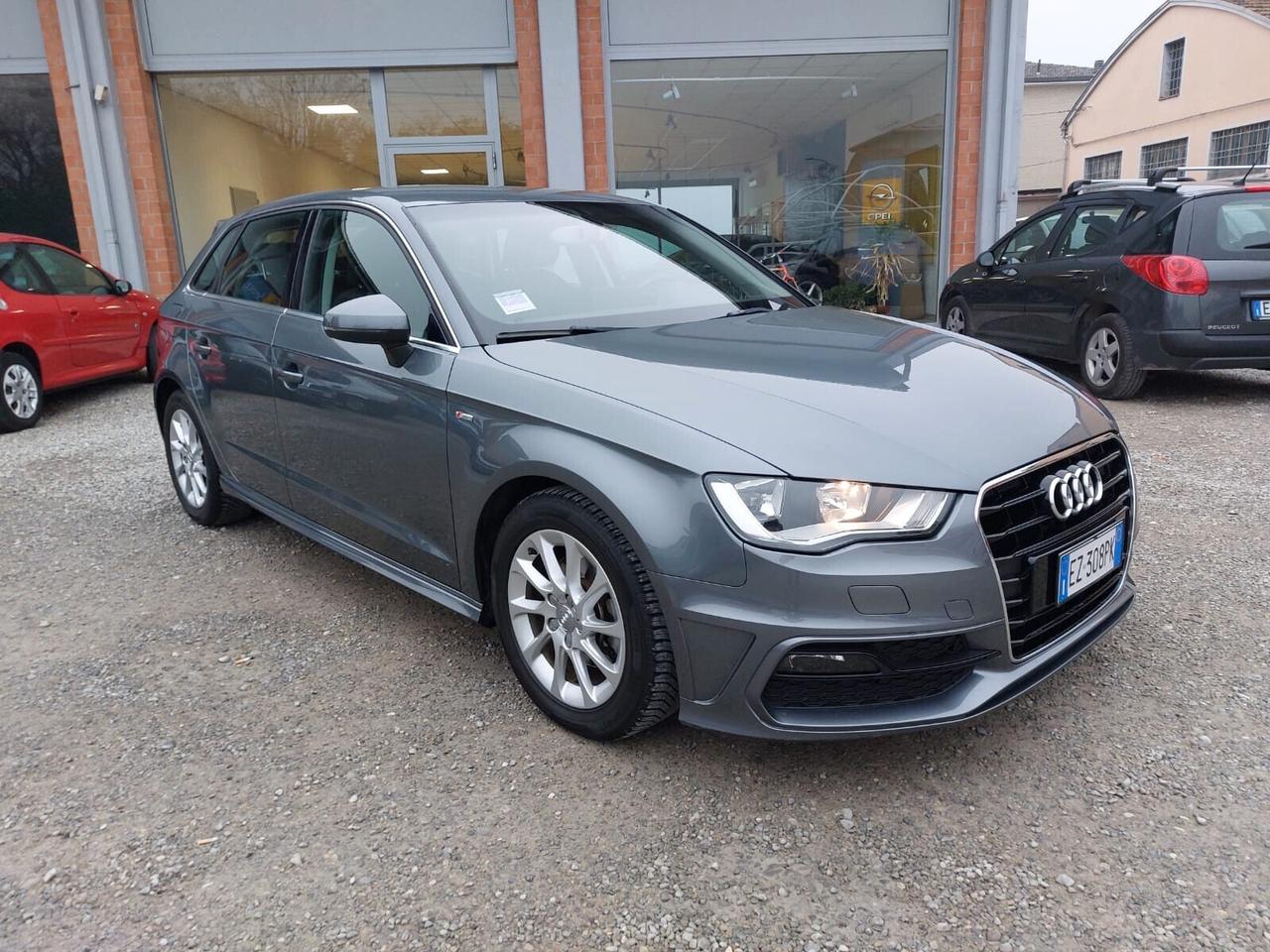 Audi A3 SPB 1.6 TDI ULTRA S-LINE STUPENDA EURO 6B