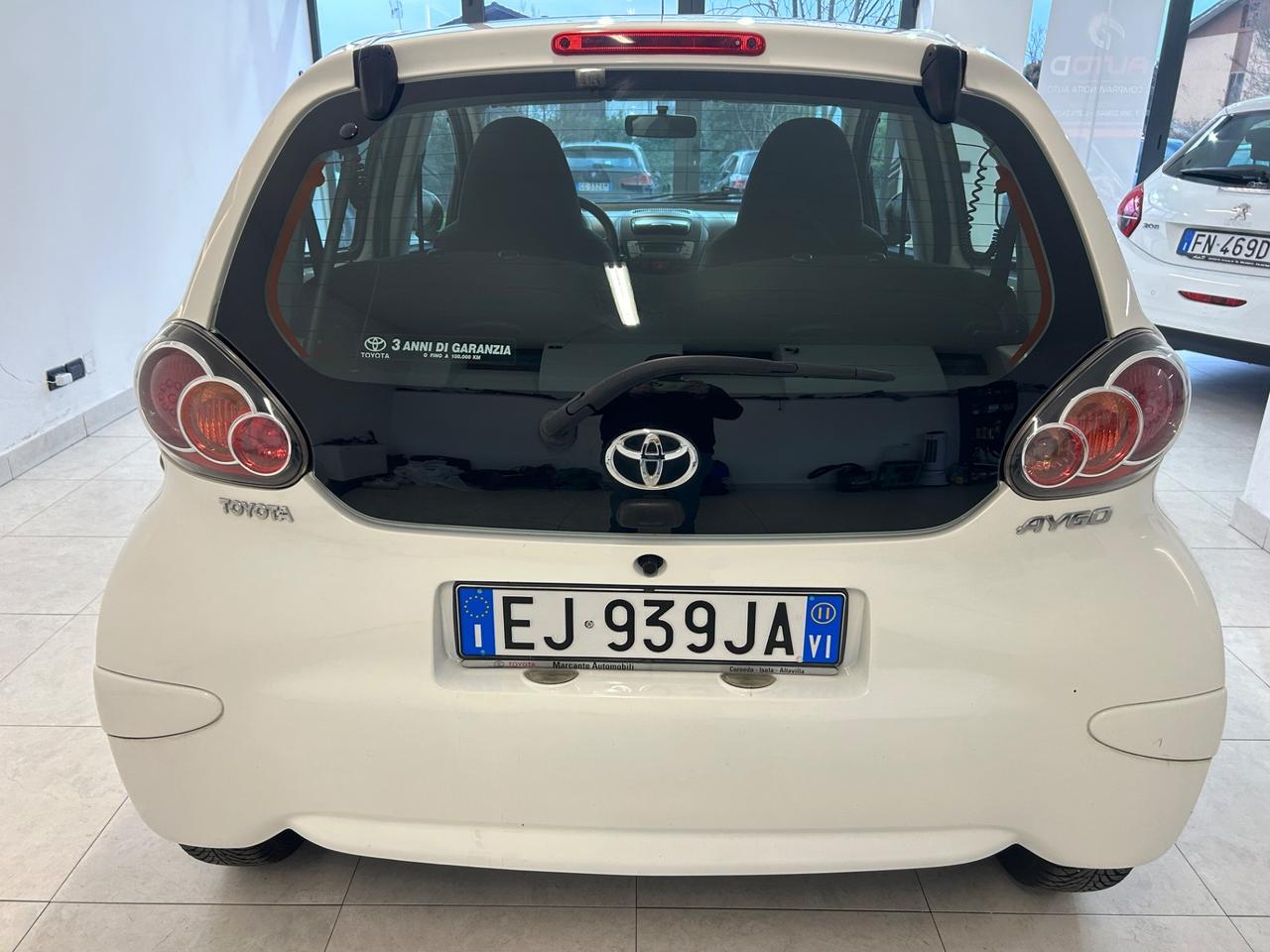 Toyota Aygo 1.0 benzina 50kw cambio automatico