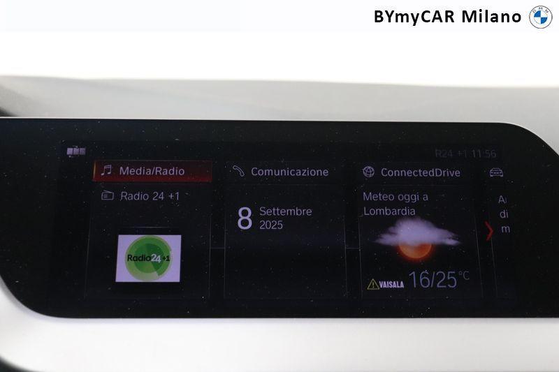 BMW Serie 1 5 Porte 116 d SCR Advantage DCT