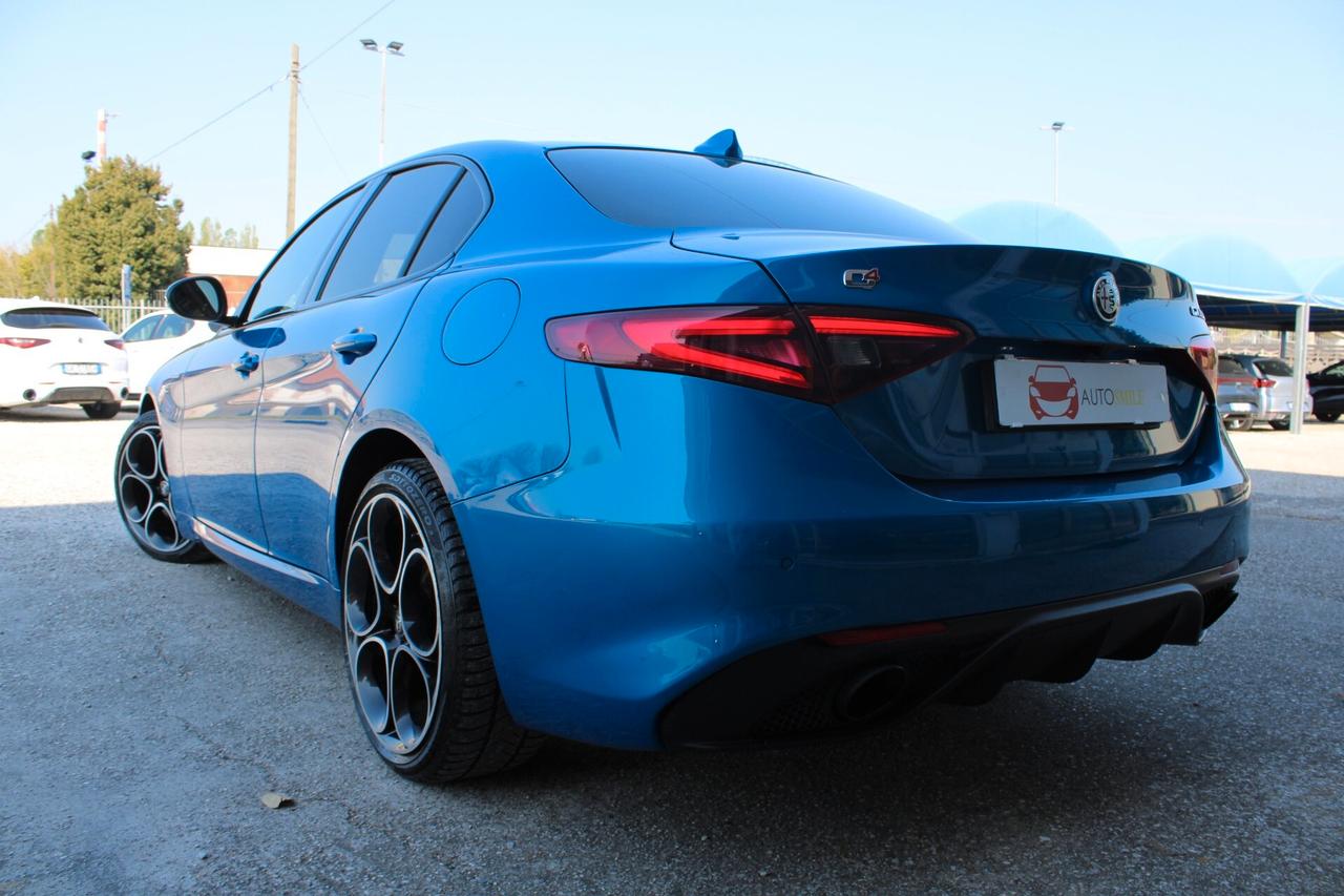 Alfa Romeo Giulia 2.2 t Veloce Q4 210 cv BLU MONTECARLO