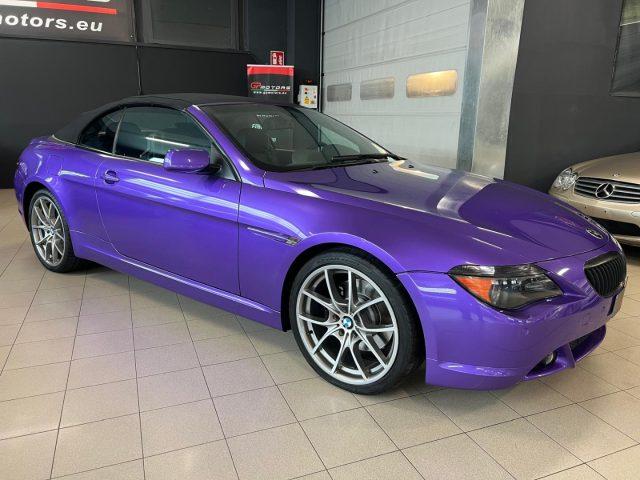 BMW 645 i Cabrio 333CV SOLO 96000KM ! VIOLA SU CAMPIONE !