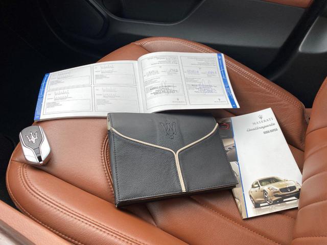 MASERATI Quattroporte 3.0 V6 411cv S Q4 Granlusso (Tetto/Pelle cuoio)
