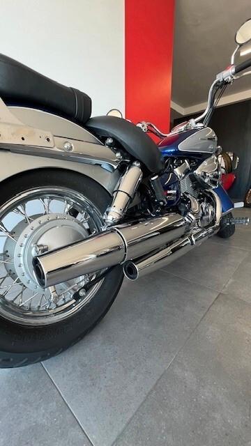 Honda Shadow 750 Silver/Blue