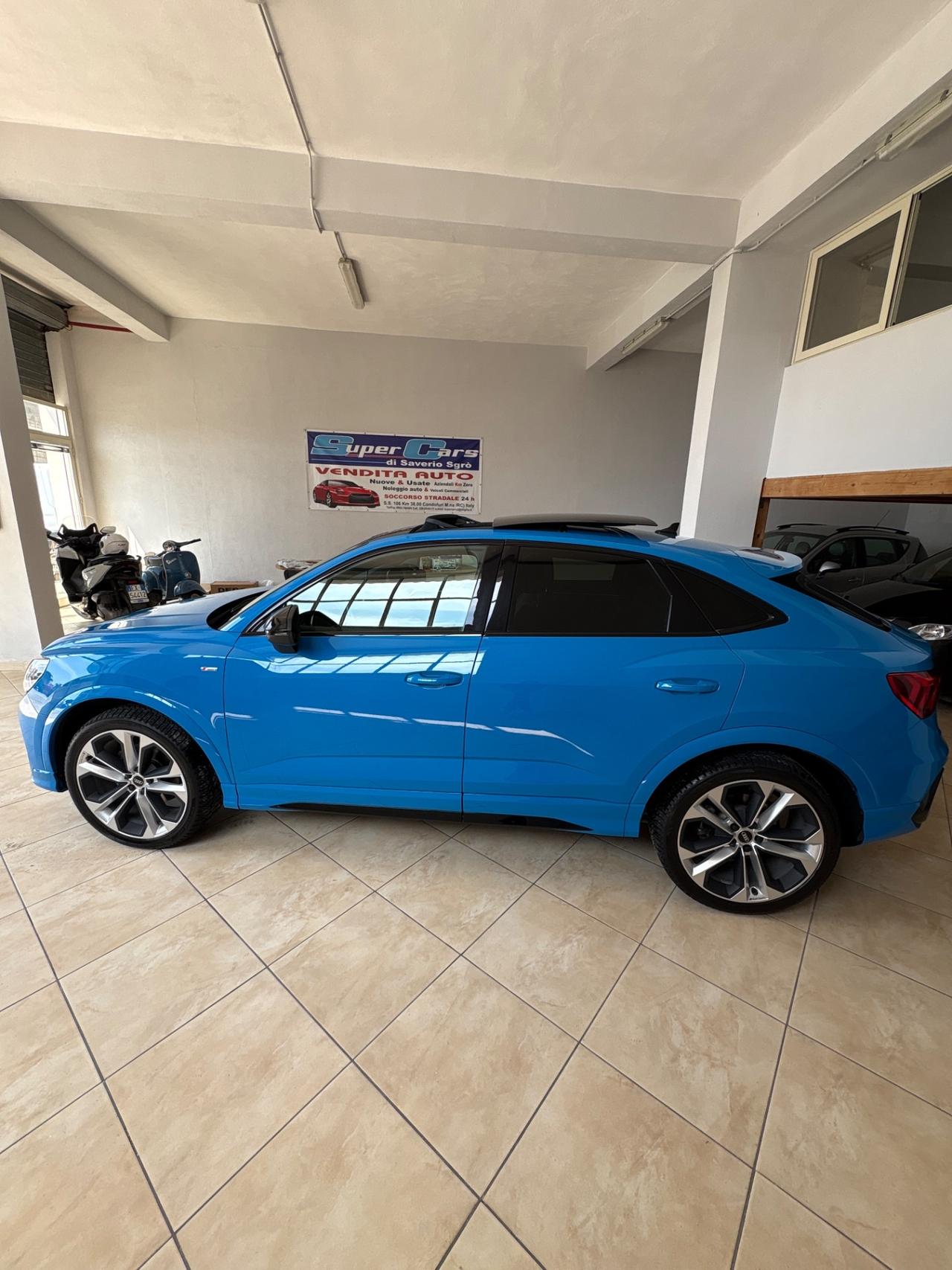 Audi Q3 Sportback 35 TDI quattro S tronic S line edition Full optional tetto apribile