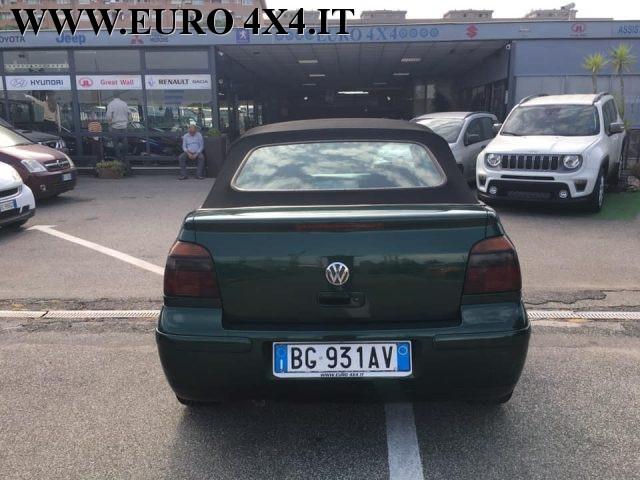 VOLKSWAGEN Golf Cabriolet GOLF4 CABRIO AUTOMATICA 1.6BENZ. 102cv PERFETTA