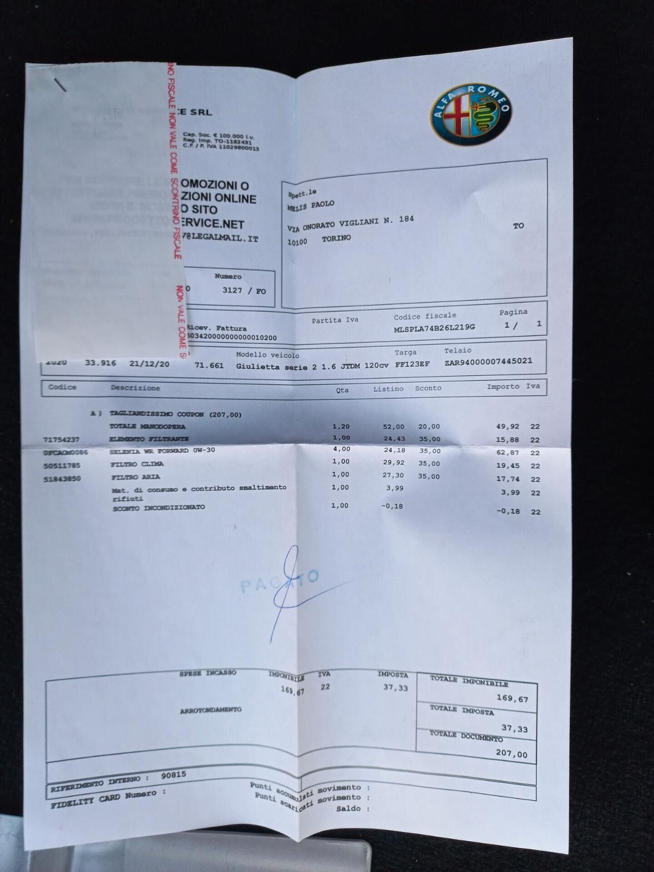Alfa Romeo Giulietta 1.6 JTDm-2 120 CV Distinctive