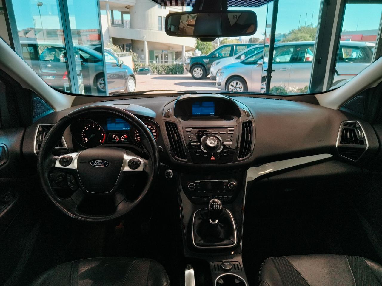 Ford Kuga 2.0 TDCI 140 CV 2WD Titanium -Tetto Apribile-