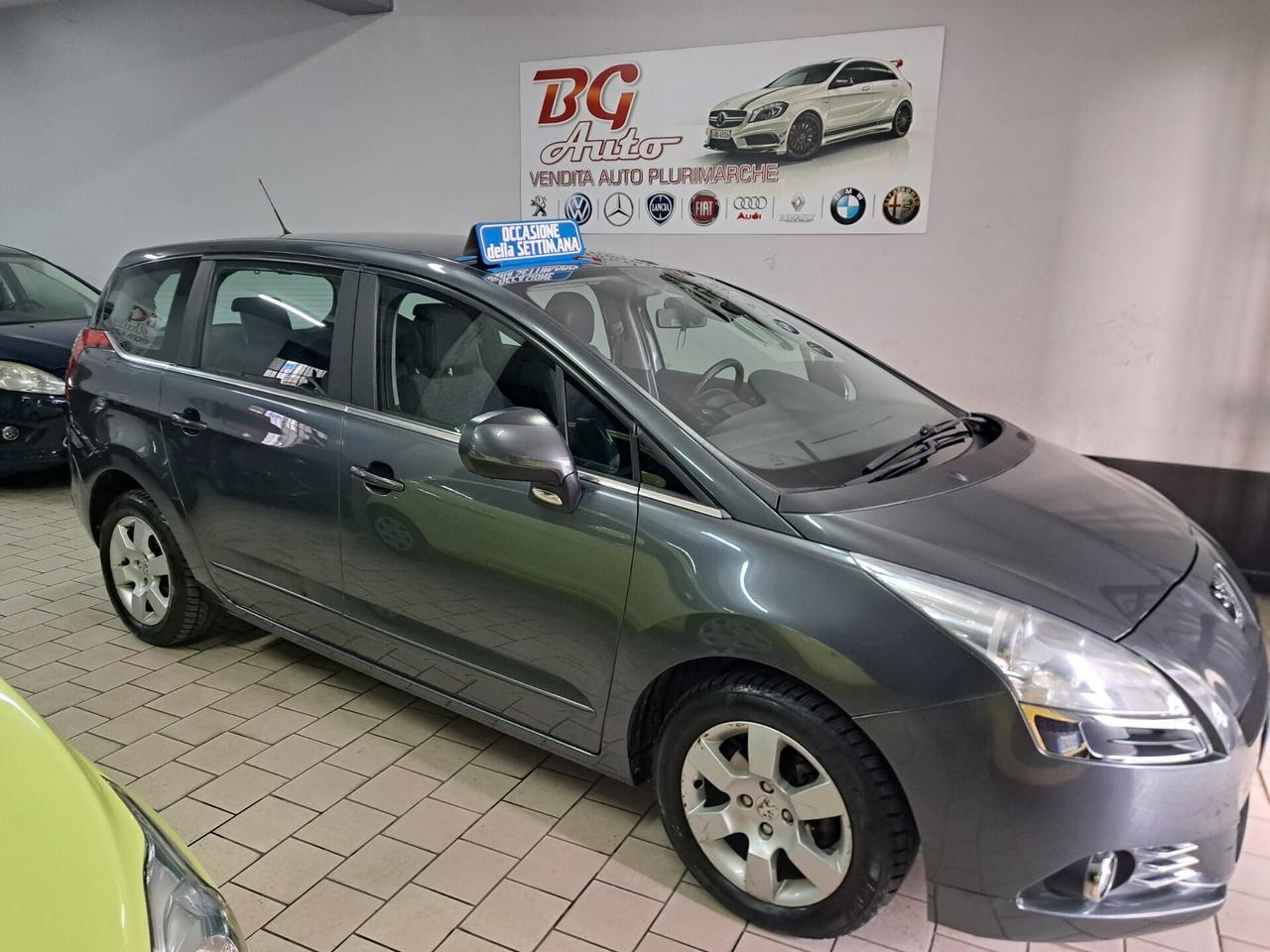 Peugeot 5008 1.6 HDi 112CV 2010 unico prop 7 posti