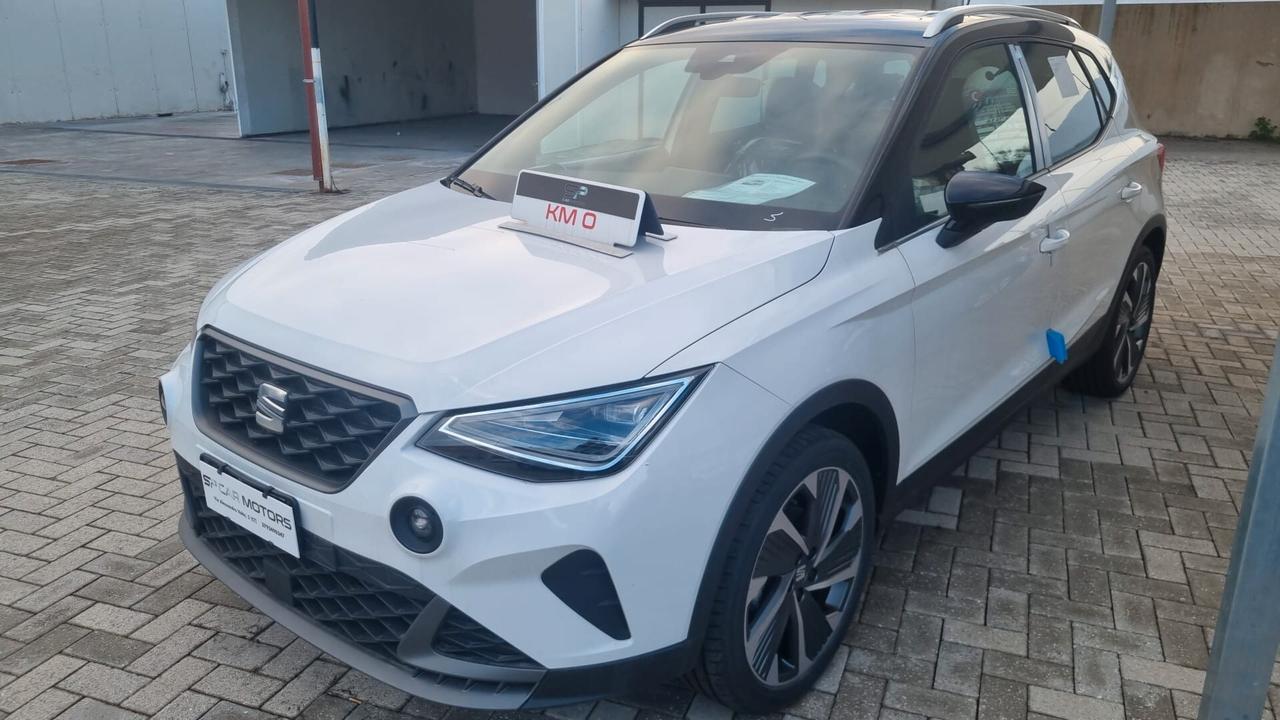 Seat Arona 1.5 TSI EVO DSG ACT FR Seat Arona 1.5 TSI EVO DSG ACT FR CON UN ANTICIPO DI 3000 EURO LA PORTI A CASA CON UNA RATA DA 299.93 EURO PER 35 MESI. DOPO PUOI RIFINANZIARE IL RESTO DELL' IMPORTO DOVUTO O LASCIARLA O SOSTITUIRLA CON UN'ALTRA AUTO NUOV