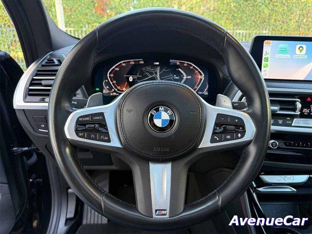BMW X4 xdrive 20d mhev 48V Msport M SPORT TETTO CERCHI 20