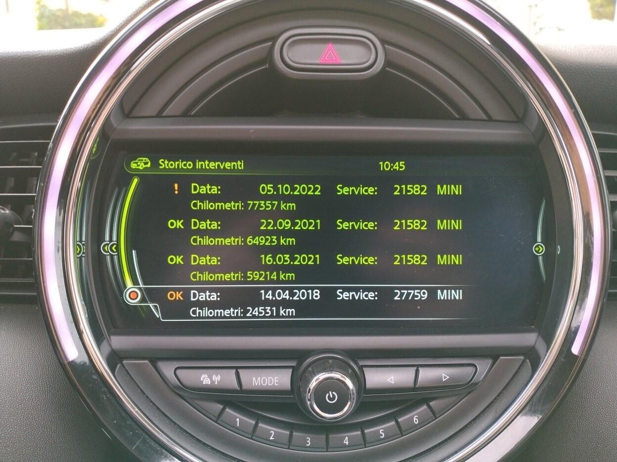 MINI Cooper SD 2.0 Hype 5p - TAGLIANDI MINI - TETTO APRIBILE