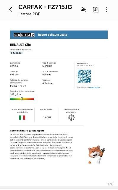 Renault Clio TCe 12V 75 CV 5 porte Moschino Zen