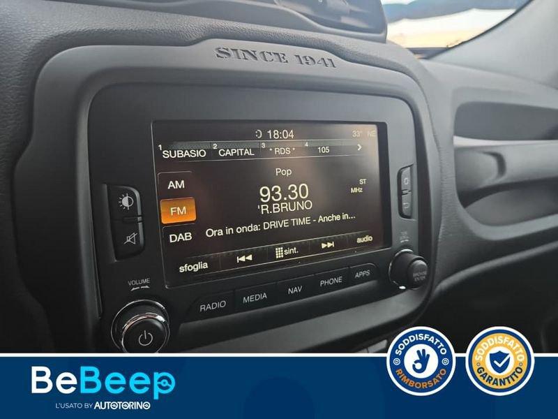 Jeep Renegade 1.6 MJT LIMITED FWD 120CV AUTO