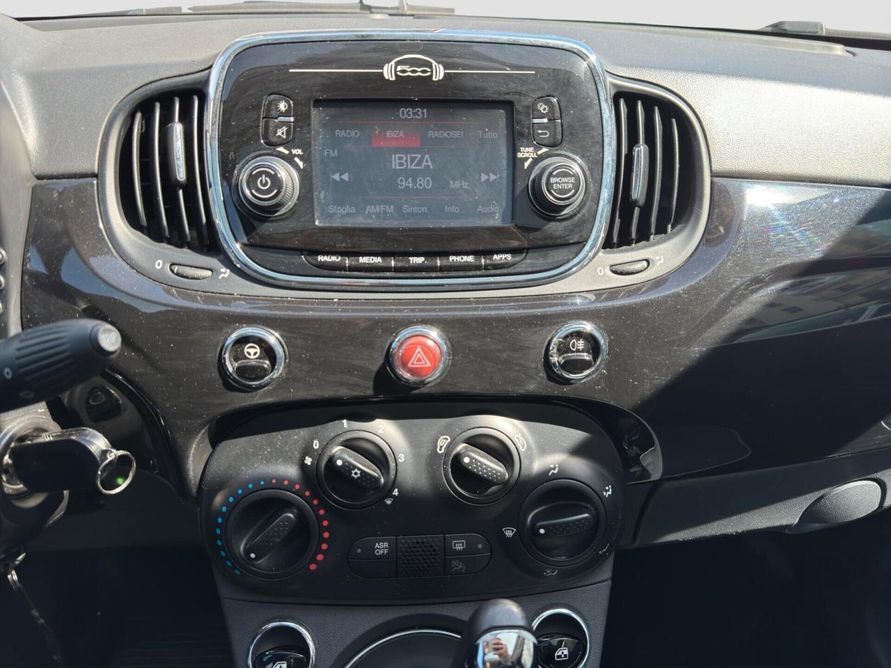 Fiat 500 1.2 69cv Lounge dualogic automatica Tetto 2017