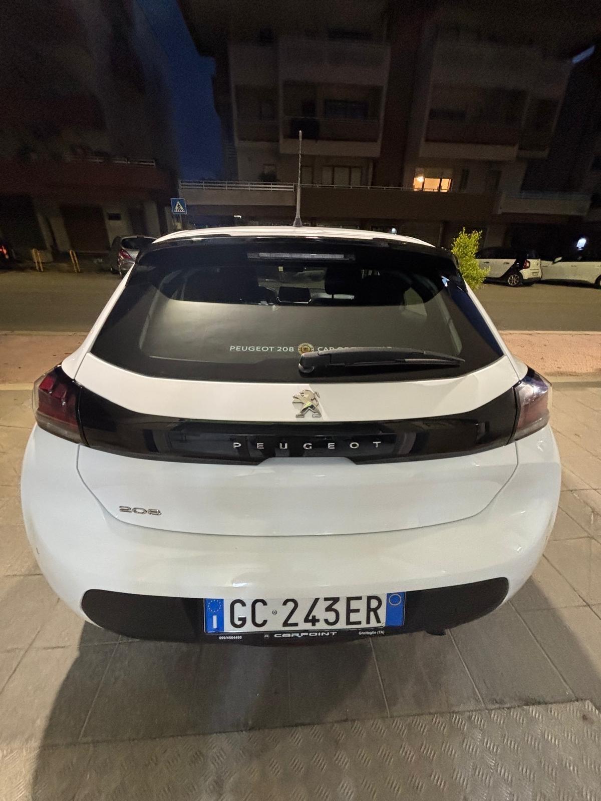 Peugeot 208 PureTech 75 Stop&Start 5 porte Active GPL