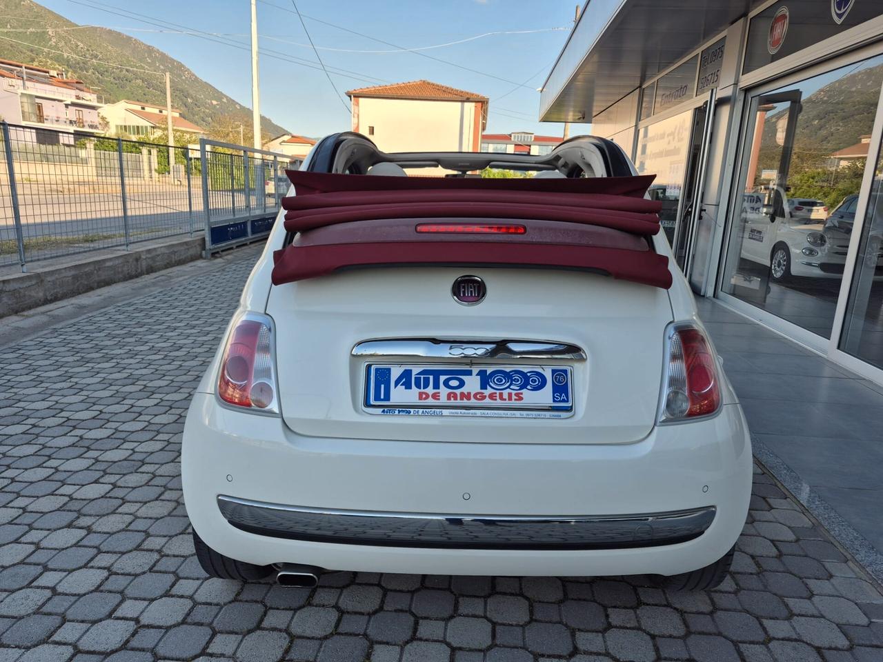 Fiat 500 C 1.2 FIRE *** CABRIOLET *** CAPOTTE ROSSA - CABRIO
