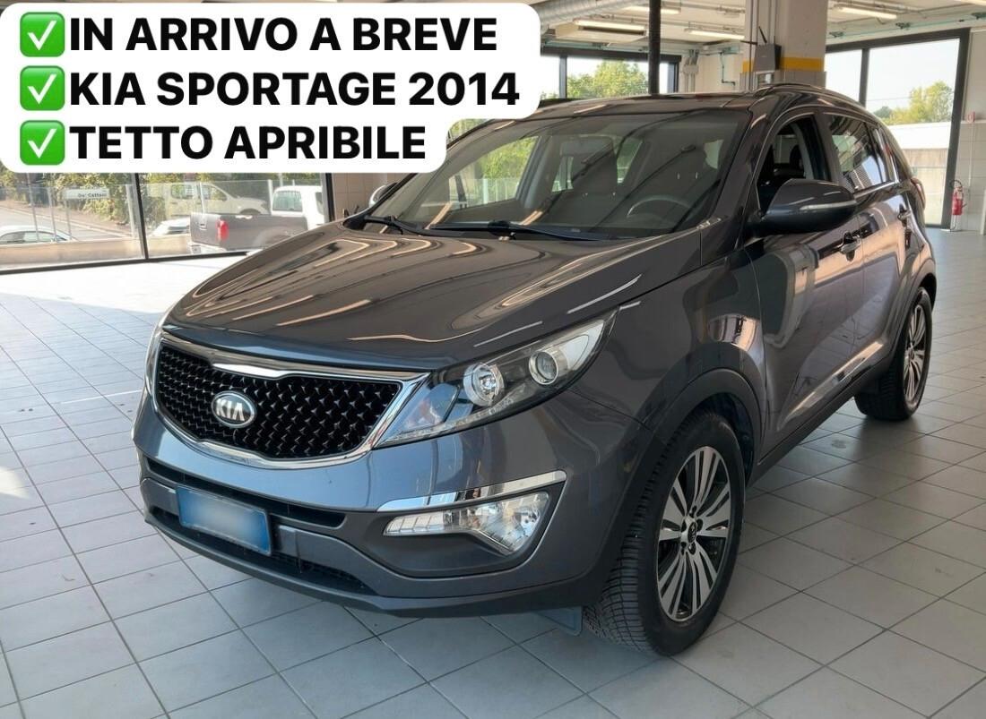 KIA SPORTAGE 1.7 CRDI 115 CV. TETTO APRIB.+CERCHI+NAVI