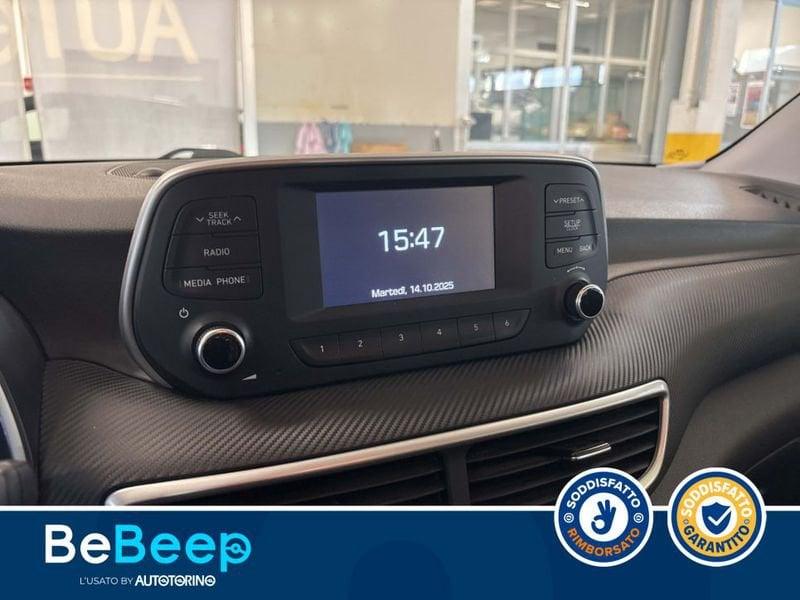 Hyundai Tucson 1.6 GDI XADVANCED 2WD 132CV MY20