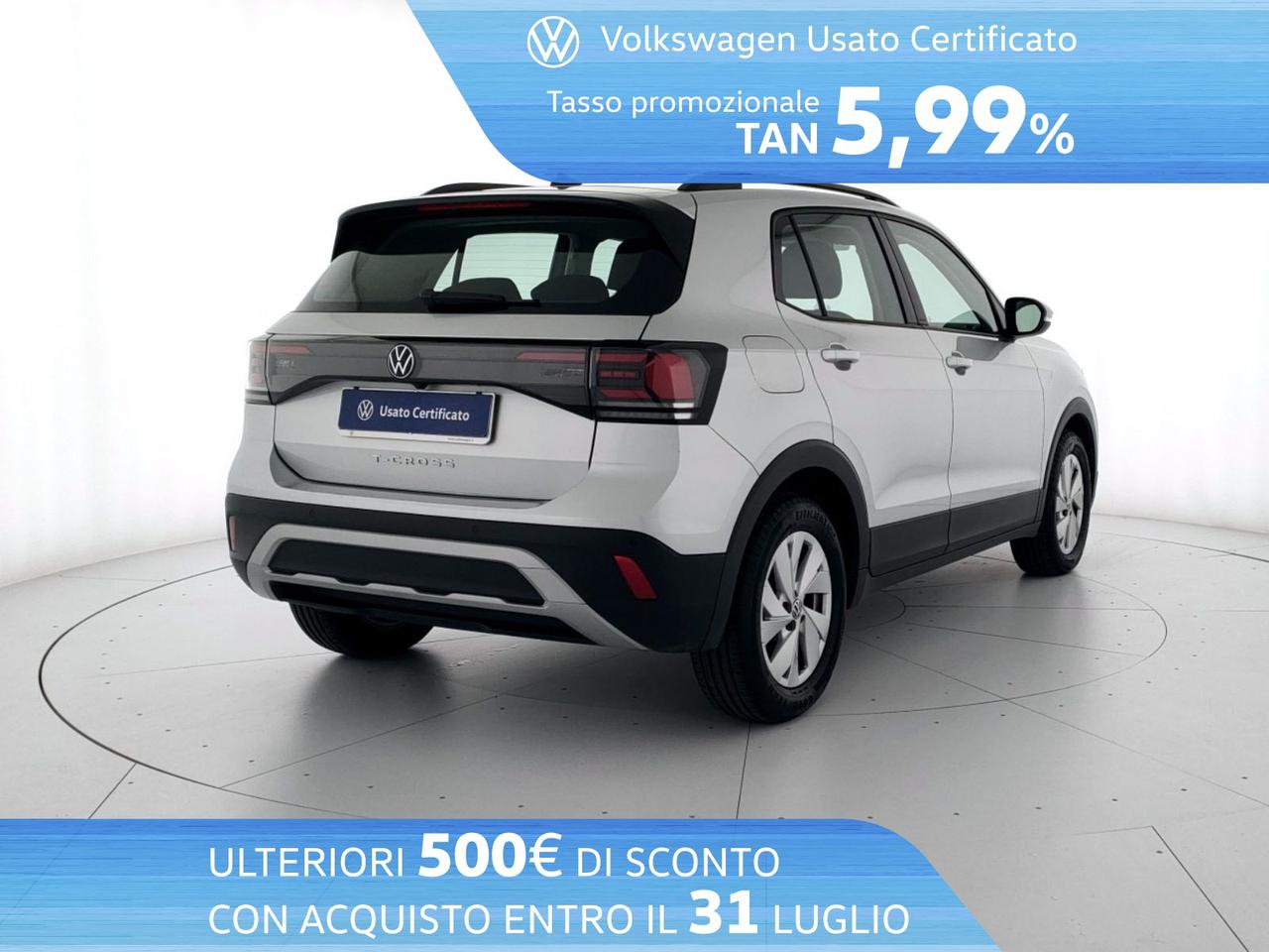 Volkswagen T-Cross 1.0 tsi life 115cv dsg