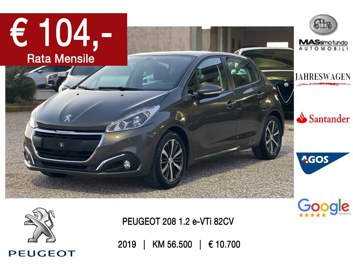 PEUGEOT 208 1.2 e-VTi 82 CV 5p.