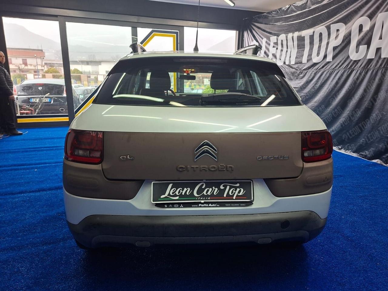 Citroen C4 Cactus tetto in vetro bianco perlato full