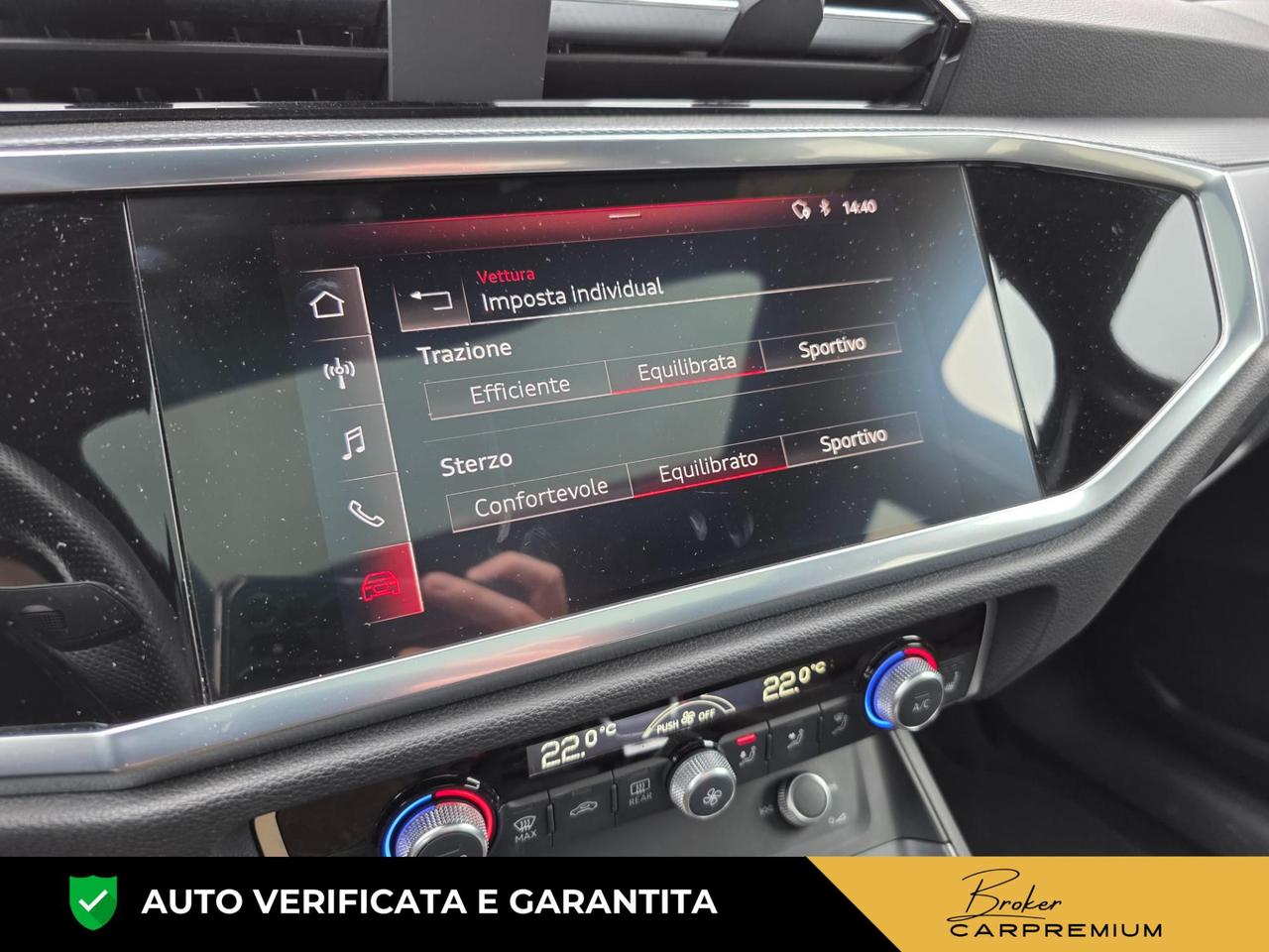 Audi Q3 35 1.5 tfsi mhev S line edition 150cv s-tronic