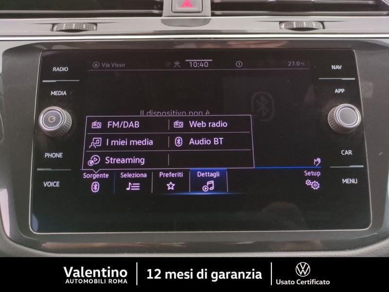 Volkswagen Tiguan 2.0 TDI DSG R-LINE 150CV SCR