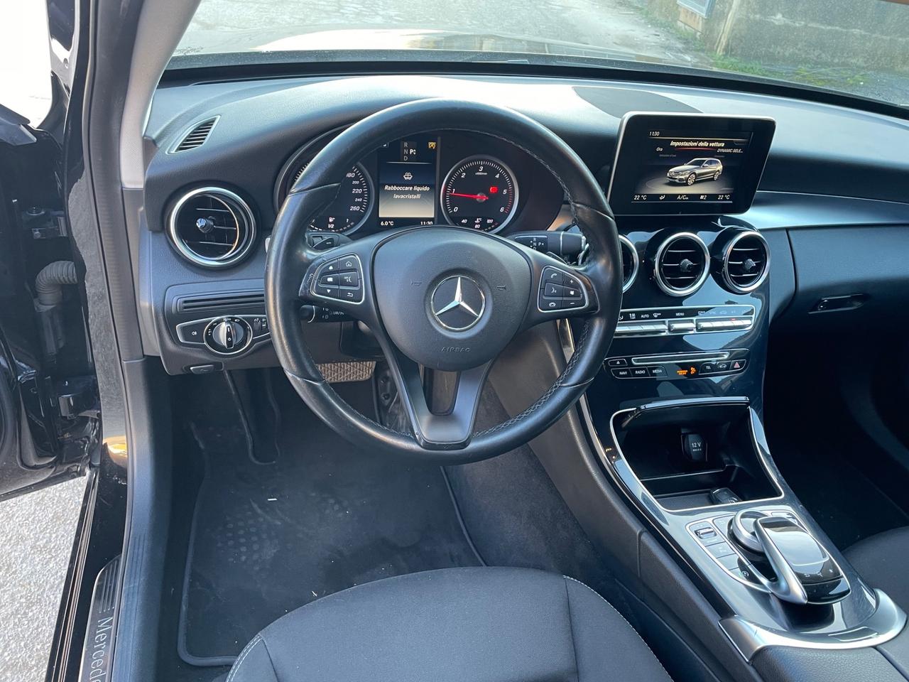 Mercedes-benz C 180 d Premium plus 2016 garanzia
