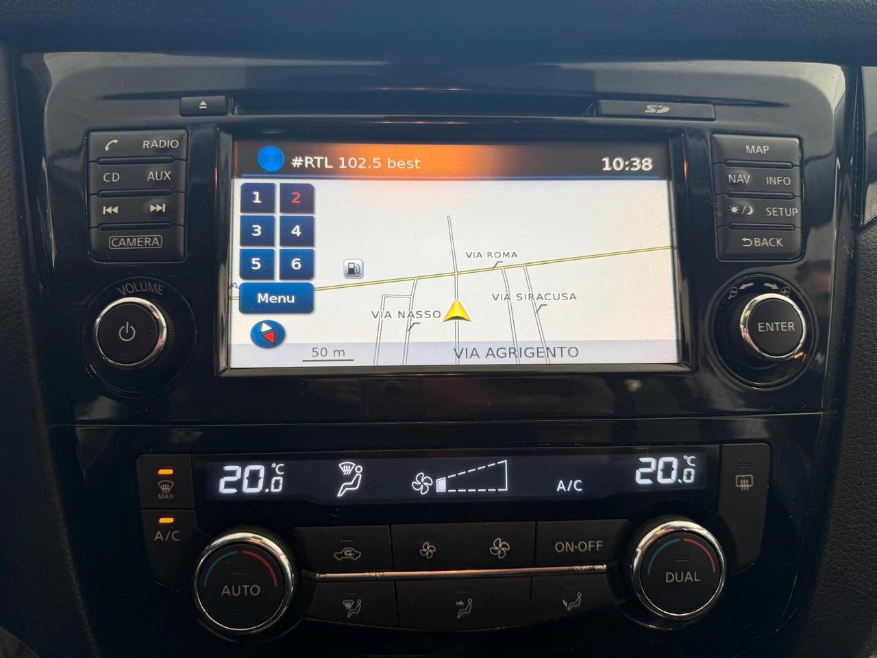 NISSAN QASHQAI 1.5 DCI 110CV NAVI CAM OK NEOPATENTATI ANNO 2014