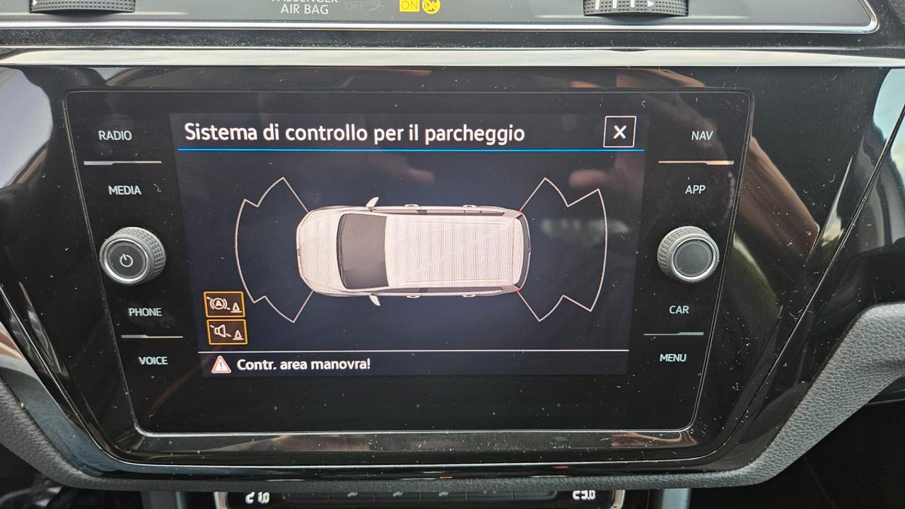 Volkswagen Touran 2.0 tdi 115cv dsg 7 POSTI-ACC-NAVY-CARPLAY