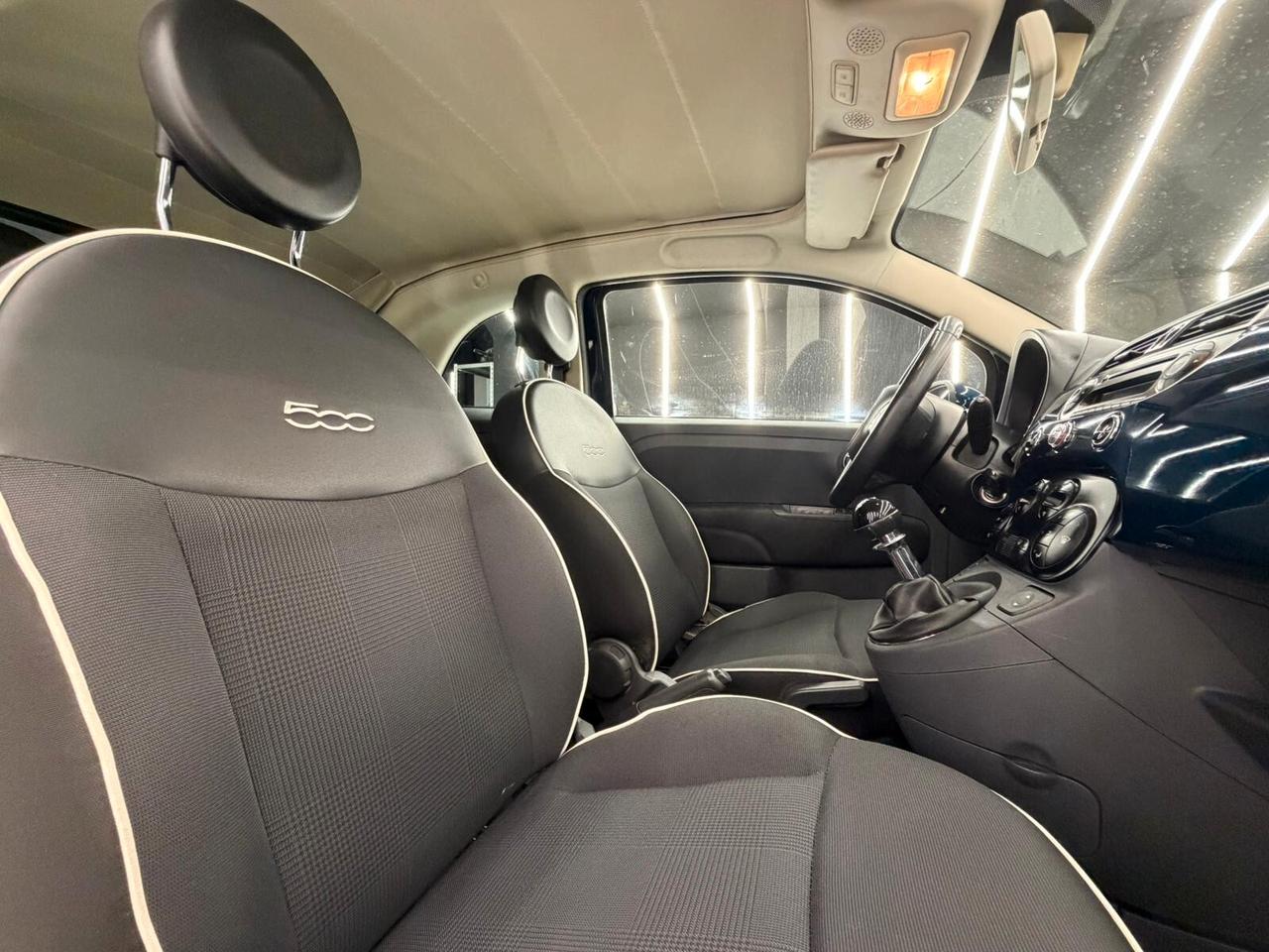 Fiat 500 CABRIO-SPORT-1.2 69CV-KM CERTIFICATI-12 MESI GARANZIA-PERMUTE