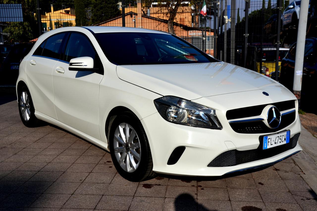 Mercedes-benz A 180 1.5 D 109CV 6M NAVI+PELLE+RCAM+CRUISE+CERCHI+EURO6