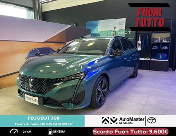 Peugeot 308 PureTech Turbo 130 S&S EAT8 SW GT