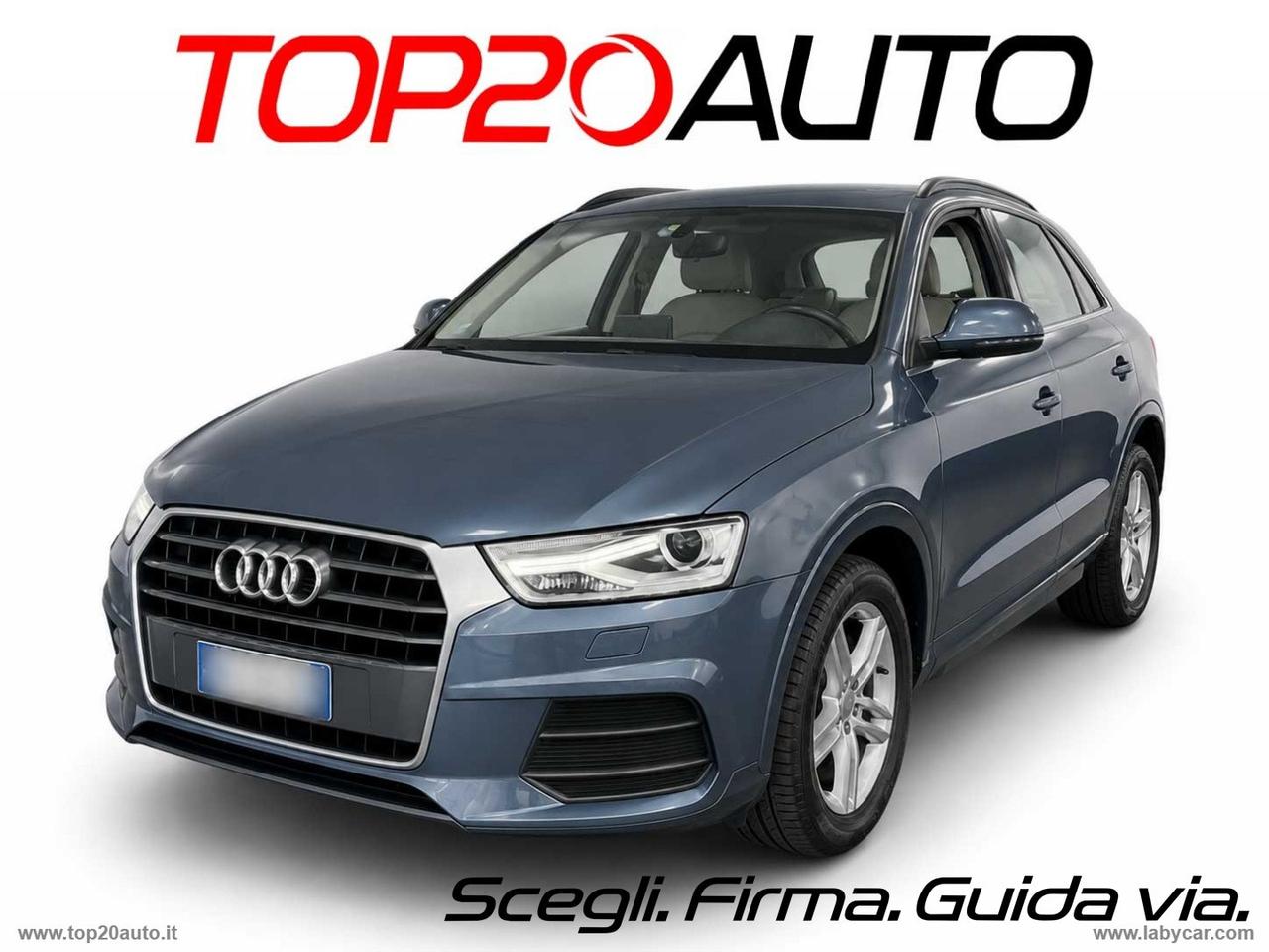AUDI Q3 2.0 TDI 120CV Business|TETTO|PELLE|MANUALE